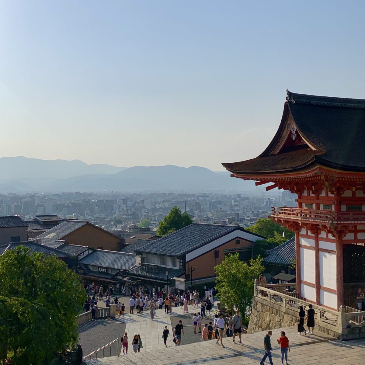 Pagoda at Kiyomizu-dera Temple, Kyoto, Japan