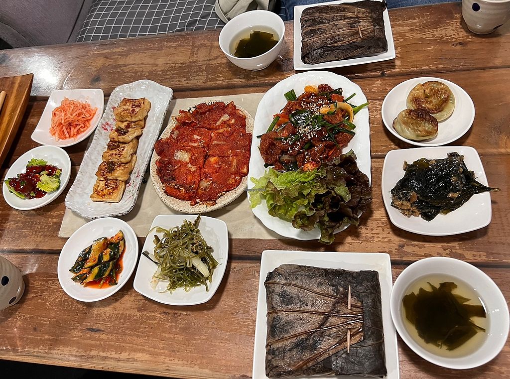 Dajeon vegan food Busan, Korea