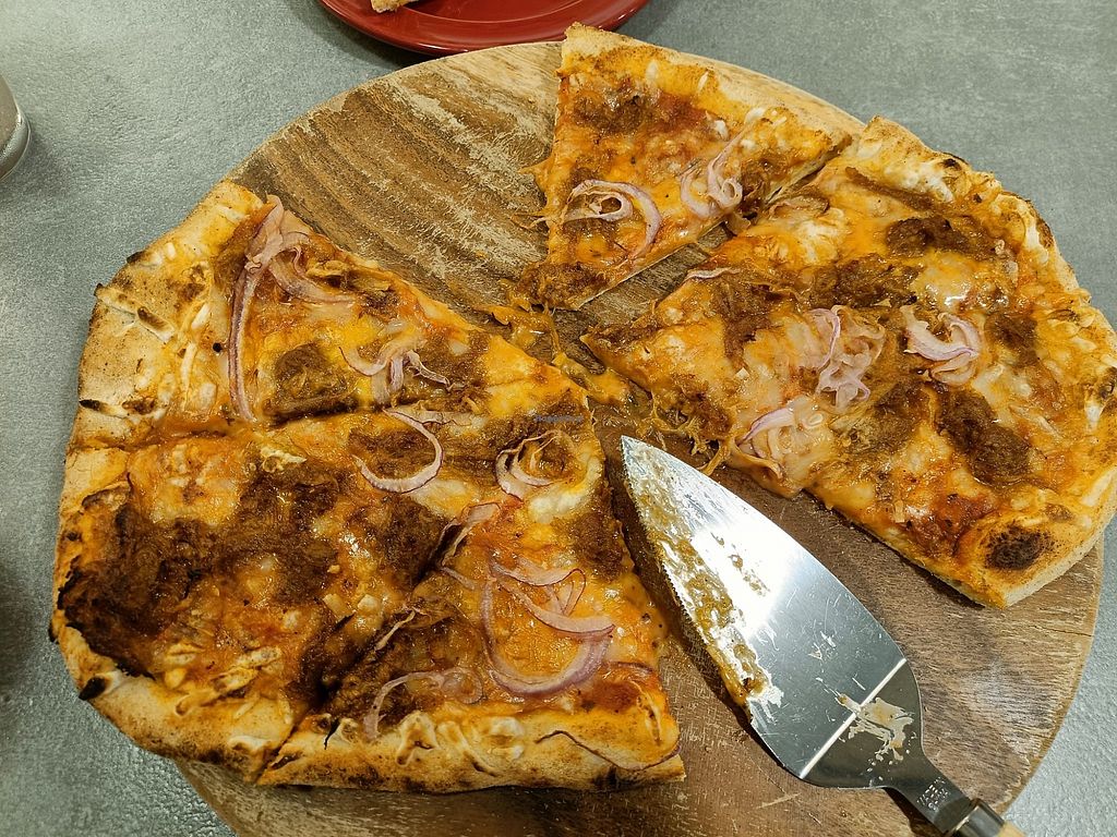 BBQ Pizza, Style Vegan, Gangnam, Seoul