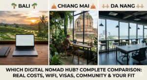 Bali vs Chiang Mai vs Da nang Digital Nomad Comparison Guide (1)