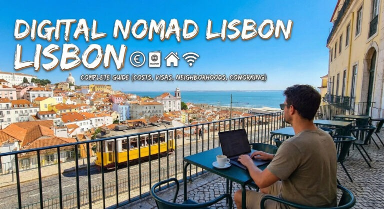 Digital Nomad Lisbon: Complete 2026 Guide (Costs, Visas, Neighborhoods, Coworking)