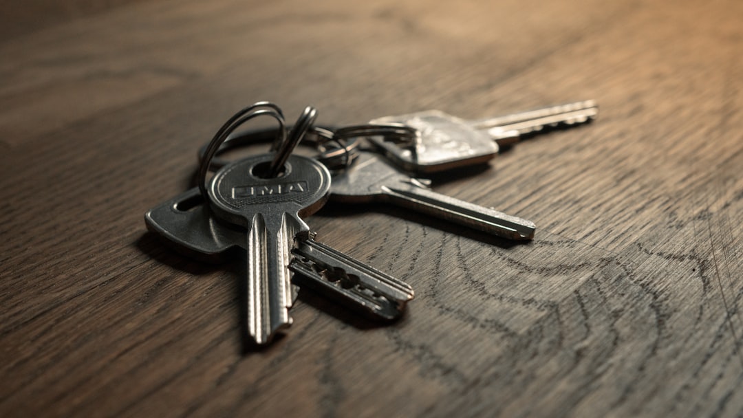 Car rental insurance documents and car keys
