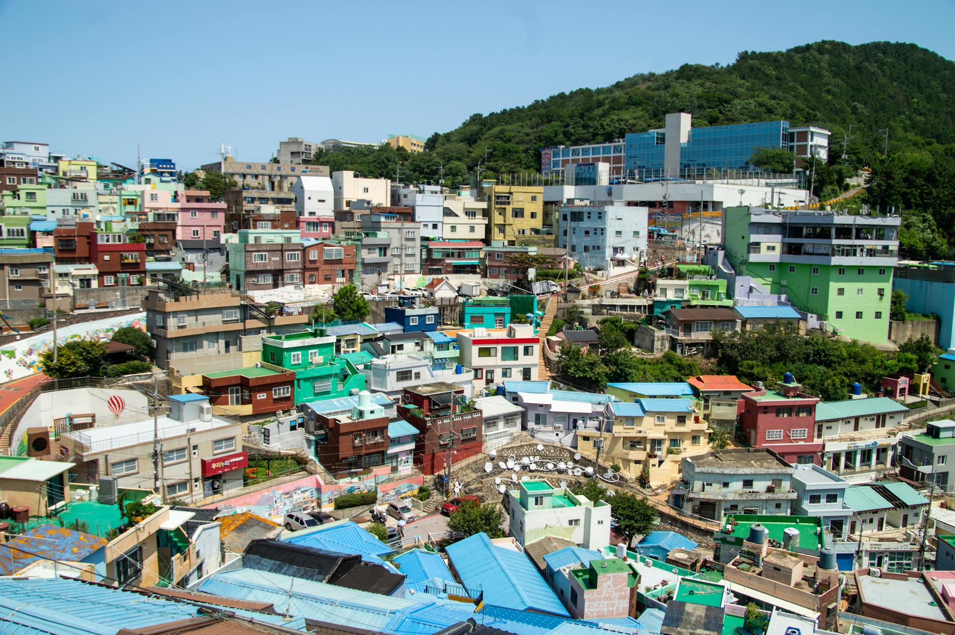Gamcheon Culture Village in Busan South Korea