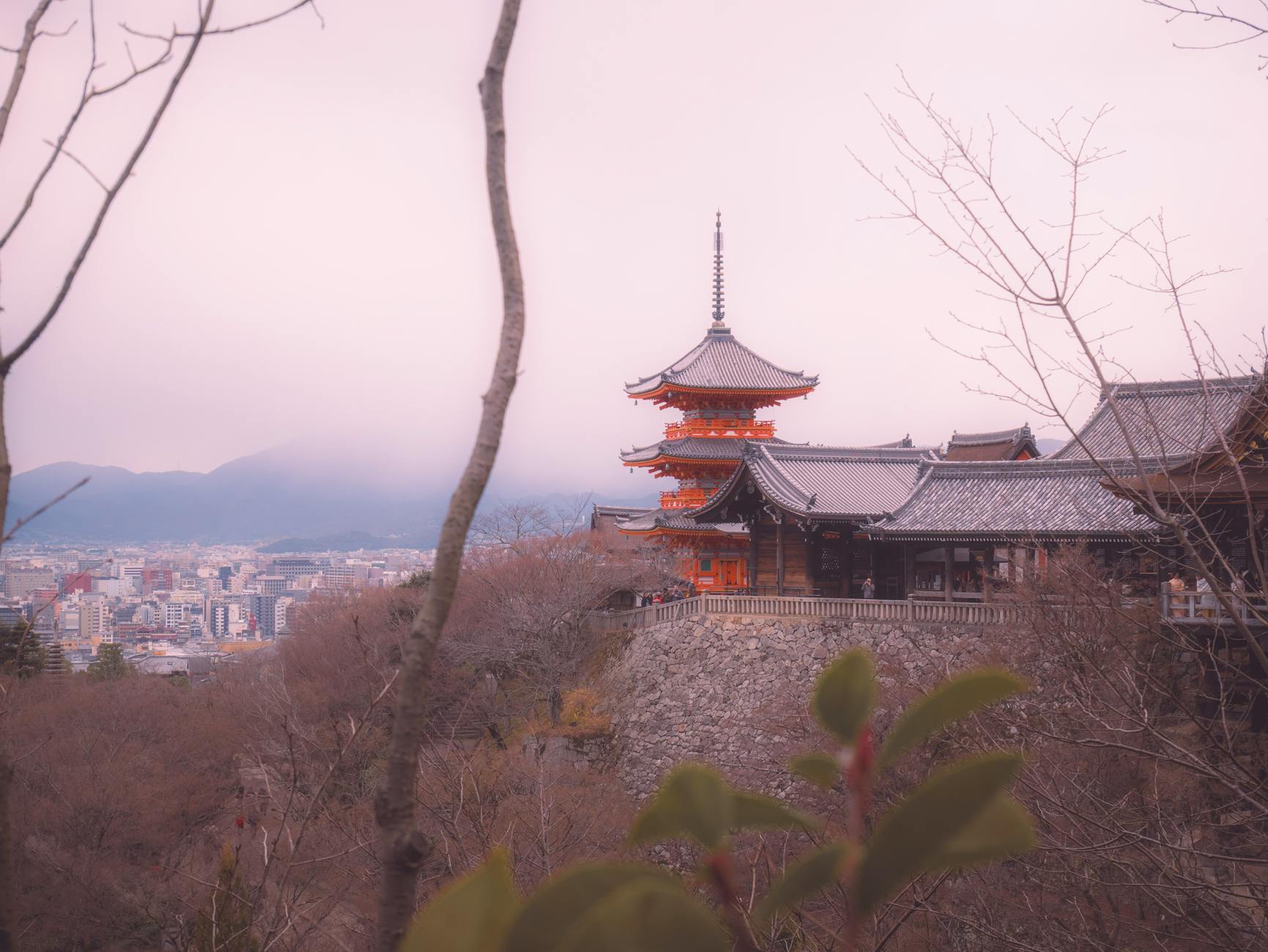 Kiyomizu-dera temple in Kyoto
