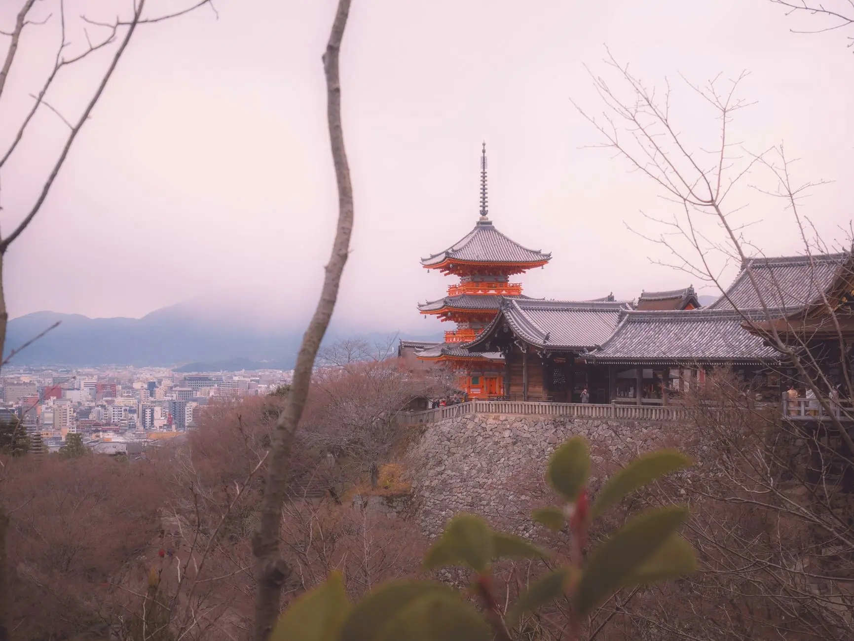 Kiyomizu-dera temple in Kyoto