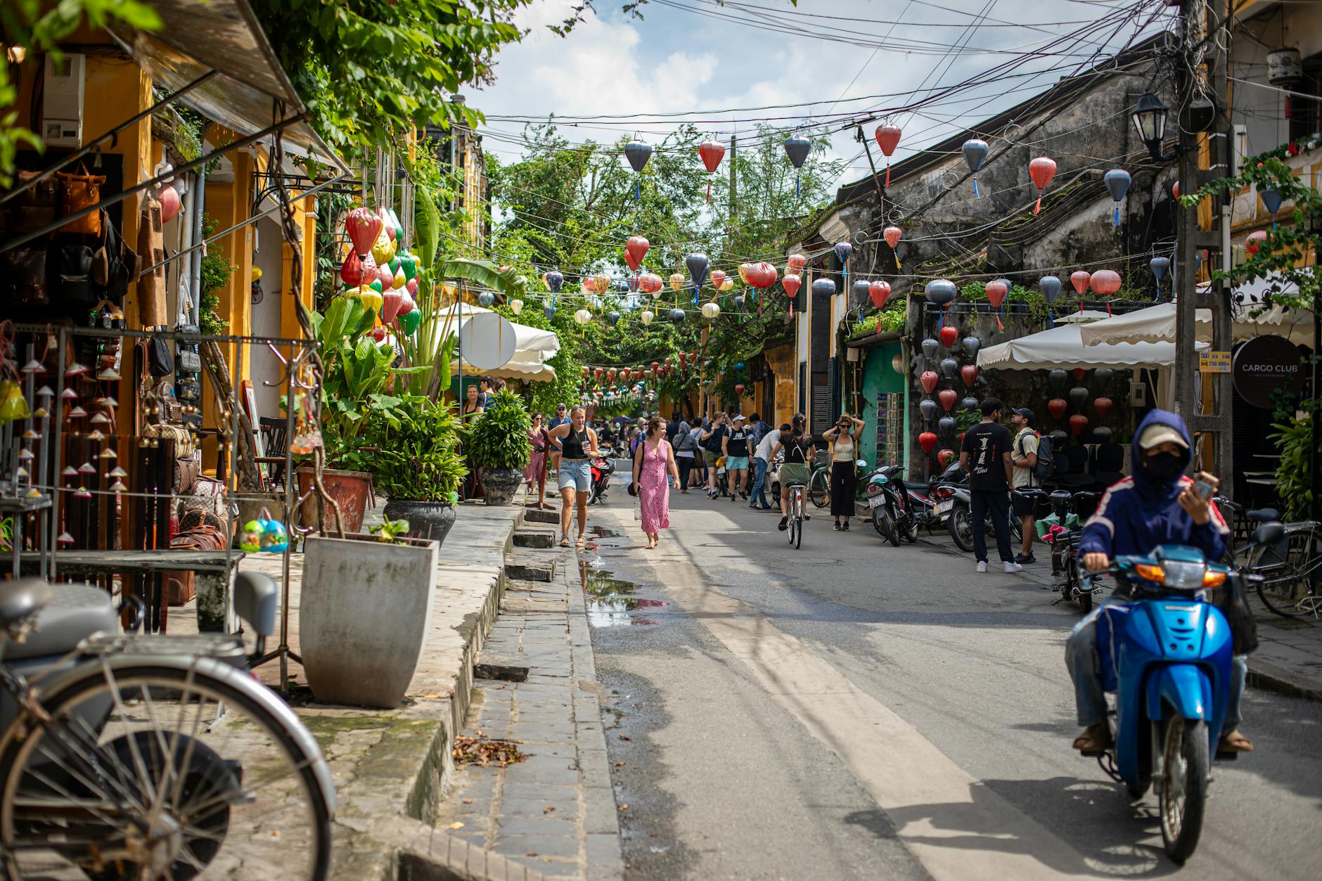 Lanterns in Hoi An Old Town Vietnam