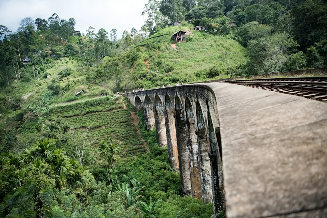 Nine Arch Bridge in Ella, Sri Lanka