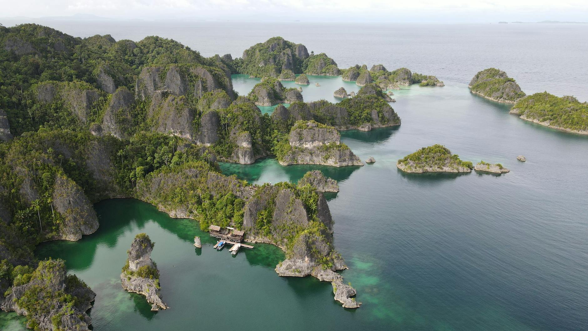 Raja Ampat islands in Indonesia