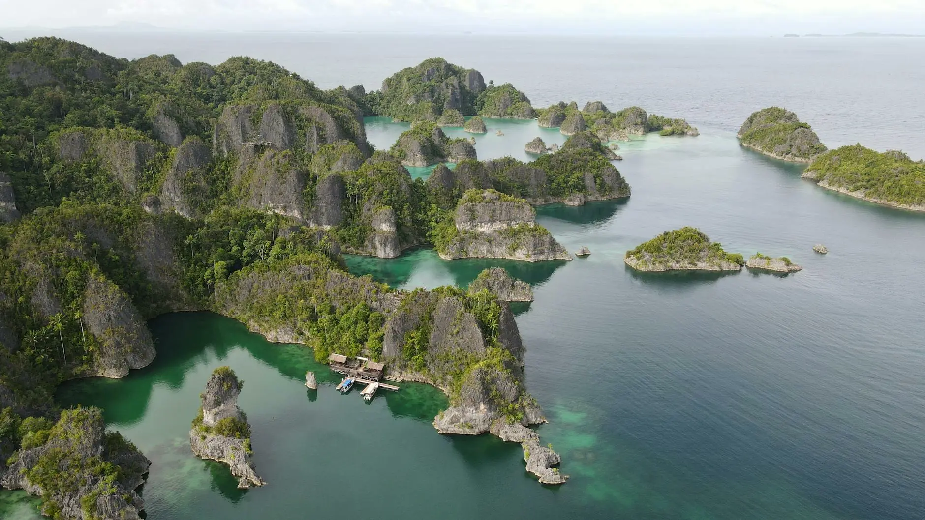 Raja Ampat islands in Indonesia