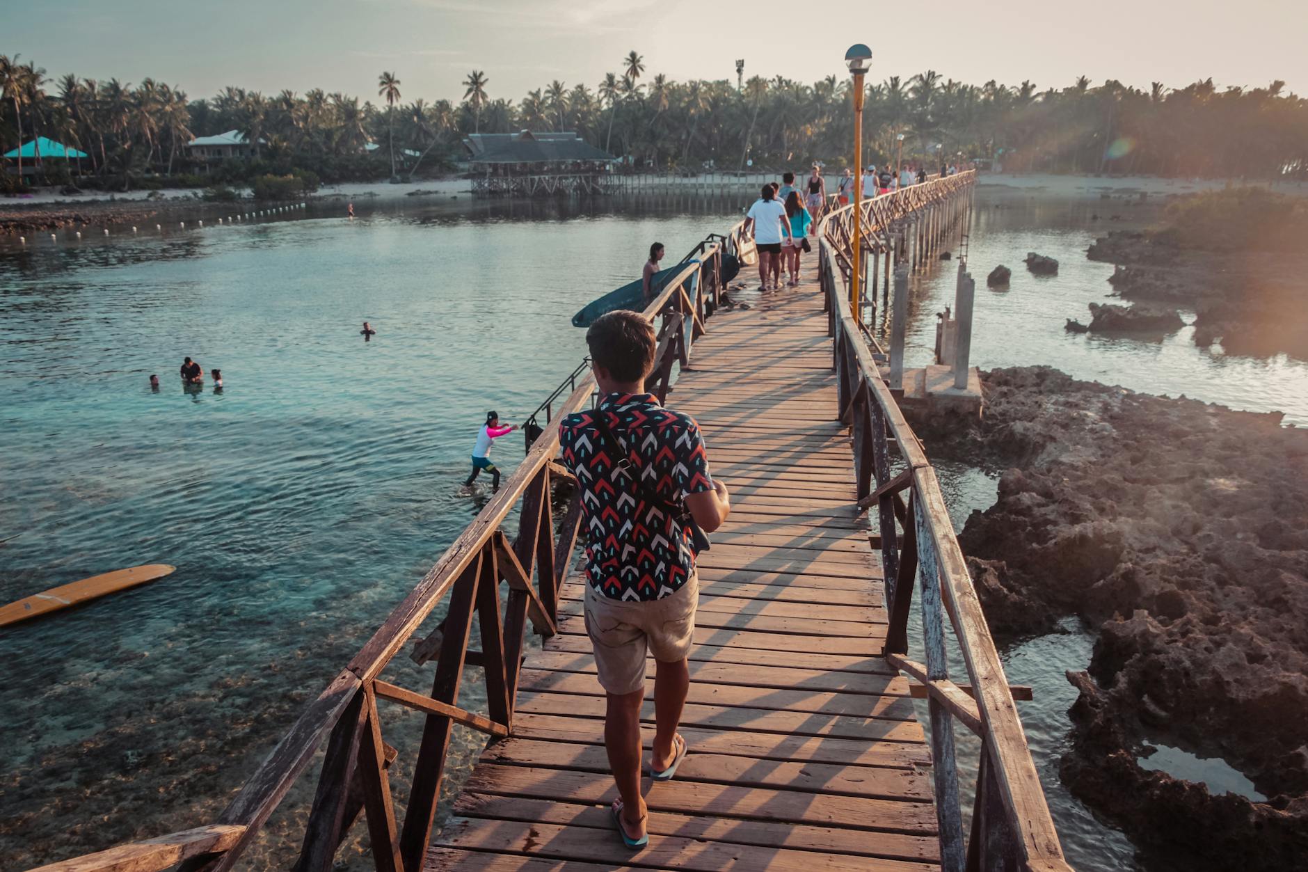 Siargao island scenery in the Philippines