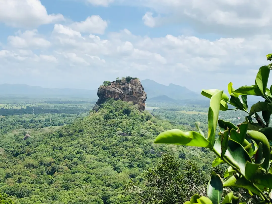 Sigiriya rock fortress in Sri Lanka