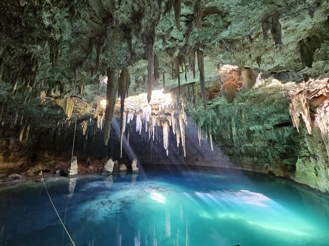 Mexico cenote travel backpacker
