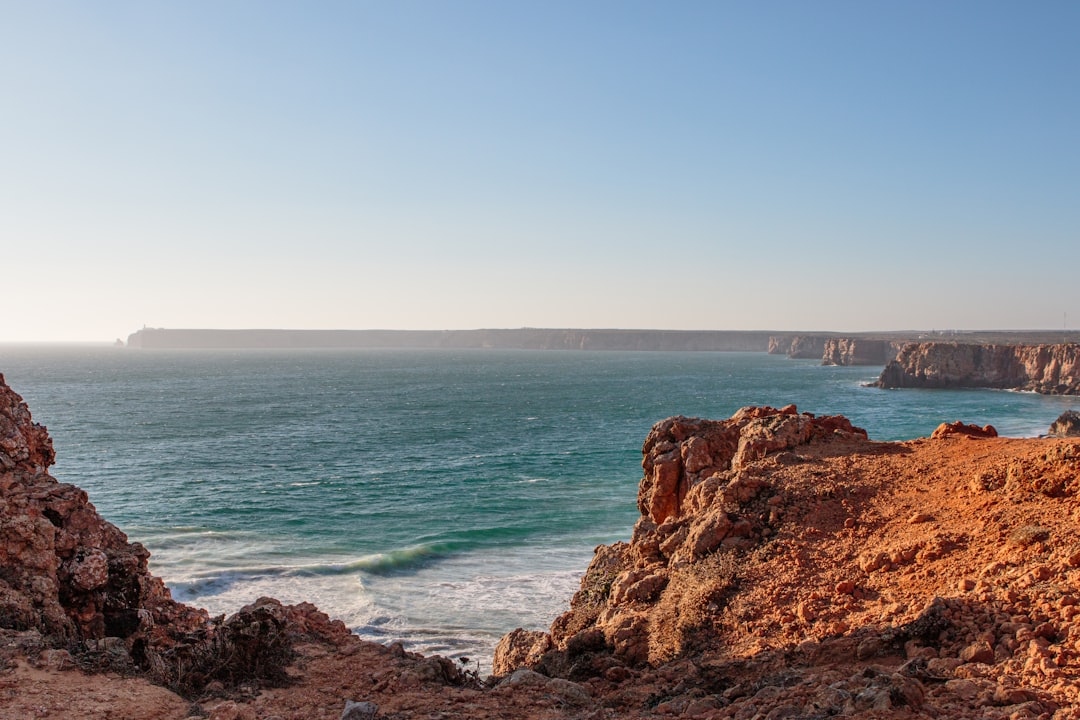 Cabo de Sao Vicente cliffs near Sagres in the Algarve