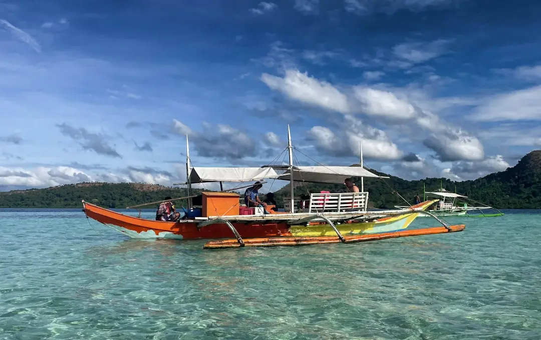 Island-hopping ferry travel in Southeast Asia
