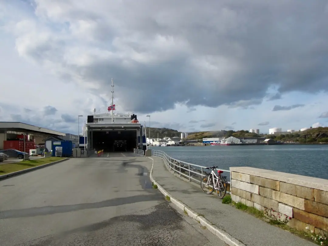 Norway ferry road trip car