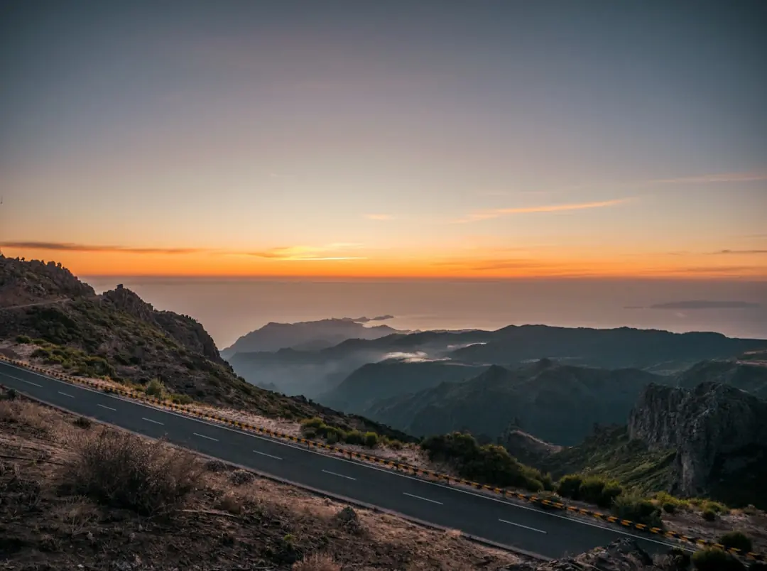 Sunrise above the clouds at Pico do Arieiro in Madeira