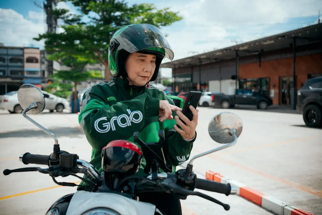 Using ride-hailing apps for local transport in Southeast Asia